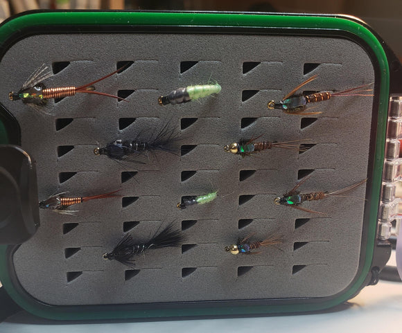 Great Outdoor Expo Selection 4 -Fly Fishing Trout Flies Silvereye Flies 