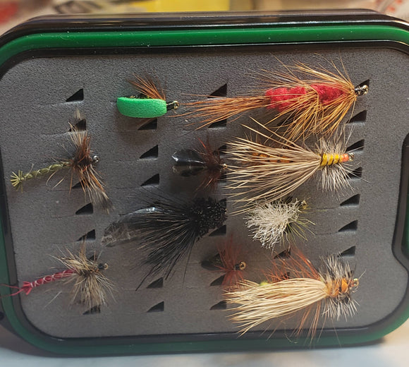 Great Outdoor Expo Selection 3 -Fly Fishing Trout Flies Silvereye Flies 