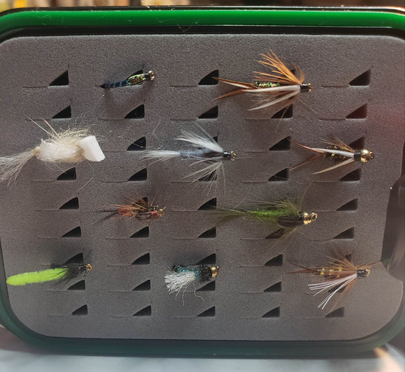 Great Outdoor Expo Selection 2 -Fly Fishing Trout Flies Silvereye Flies 