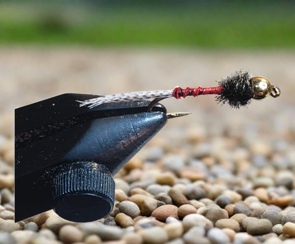 Biot Red GB (3) -Fly Fishing Trout Flies Silvereye Flies 