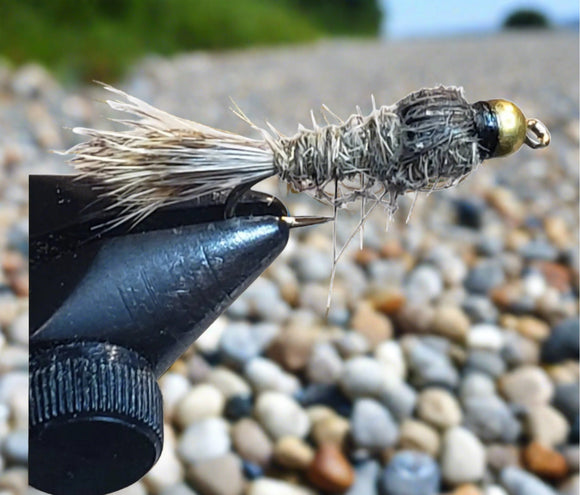 BH Gold Ribbed Hares Ear (3) -Fly Fishing Trout Flies Silvereye Flies 