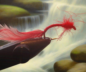 Bloodworm Nymph Trout Fly (3)