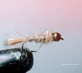 GB Hares Ear Fritz Custom-tied Dozen - Silvereye Flies & Tackle