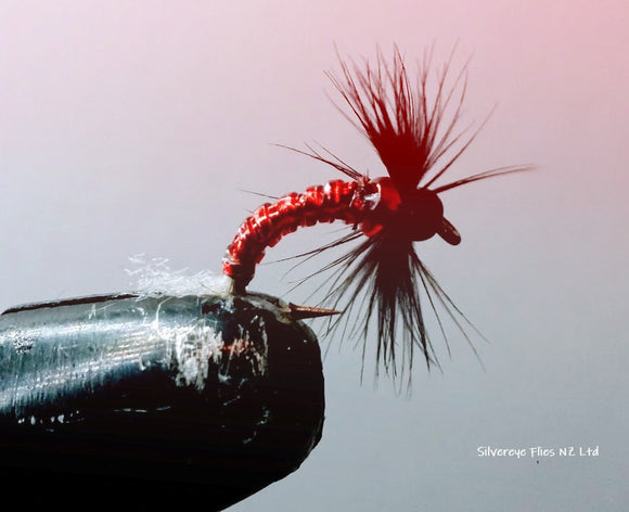 Red Neck Custom-tied Dozen - Silvereye Flies & Tackle